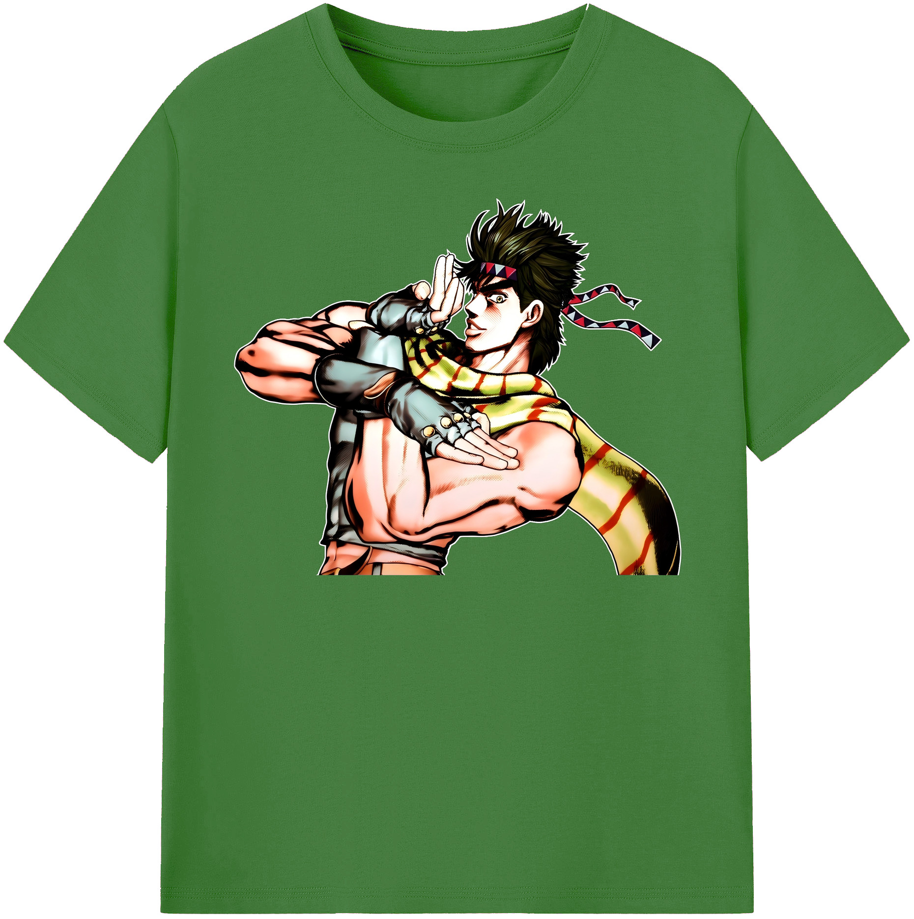 （画像用） ジョジョの奇妙な冒険 ジョセフ?ジョースター JoJo's Bizarre Adventure Joseph Joestar レディースカジュアルプリントTシャツ（綿100％）